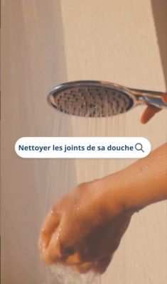 L’astuce du jour : comment nettoyer ses joints de douche ?